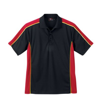 Picture of GS149 Custom Two-toned polo shirt with self collar & piping detail