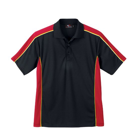 Picture of GS149 Custom Two-toned polo shirt with self collar & piping detail