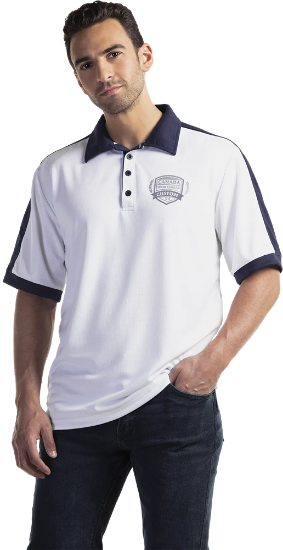 Picture of GS323 Custom Two-toned polo shirt with self collar