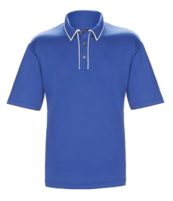 Picture of GS248 Custom Polo shirt with piping detail & self collar