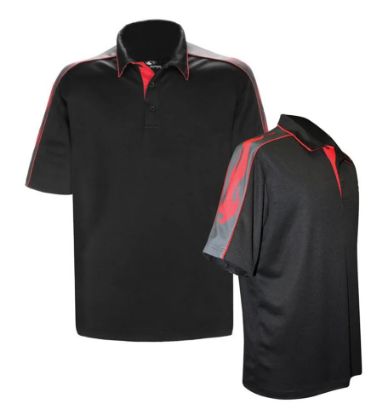 Picture of GS243 Custom Polo shirt with sublimated insert & self collar