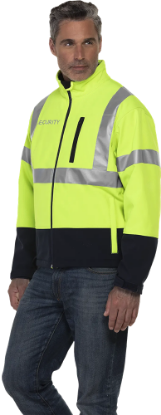 Picture of JK658 Custom Two-toned jacket with reflective tape