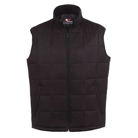 Picture of VT78 Custom Solid vest with box quilting