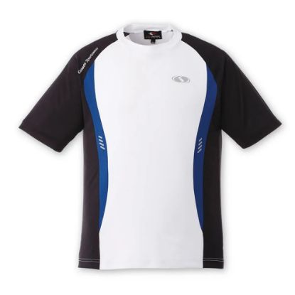 Picture of TS154 Custom Three-toned short sleeve crew neck t-shirt with inserts