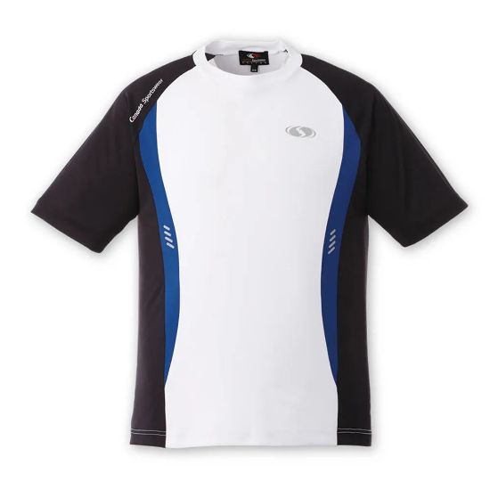 Picture of TS154 Custom Three-toned short sleeve crew neck t-shirt with inserts