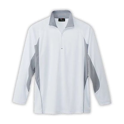 Picture of ST101 Custom Two-toned 1/4 zip long sleeve shirt