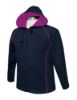 Picture of PO121 Custom Full zip hoody with contrast piping & hood lining
