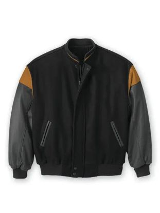 Picture of JK87 - Custom Melton and Leather Varsity Jacket