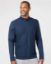 Picture of A295 - Men's Textured Quarter-Zip Pullover