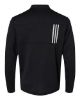 Picture of A482 - Men's 3-Stripes Double-Knit Quarter-Zip Pullover