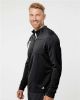 Picture of A482 - Men's 3-Stripes Double-Knit Quarter-Zip Pullover