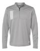 Picture of A482 - Men's 3-Stripes Double-Knit Quarter-Zip Pullover