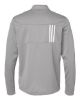 Picture of A482 - Men's 3-Stripes Double-Knit Quarter-Zip Pullover