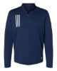 Picture of A482 - Men's 3-Stripes Double-Knit Quarter-Zip Pullover