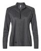 Picture of A594 - Women's Space Dyed Quarter-Zip Pullover