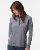 Picture of A594 - Women's Space Dyed Quarter-Zip Pullover