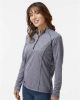 Picture of A594 - Women's Space Dyed Quarter-Zip Pullover
