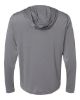 Picture of A596 - Men's Lightweight Quarter-Zip Hooded Pullover