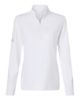 Picture of A709 - Women's Textured Stripe Quarter-Zip Pullover