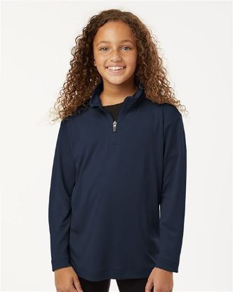 Picture of 41870Y - Youth Pro-Lock Performance Quarter-Zip Pullover