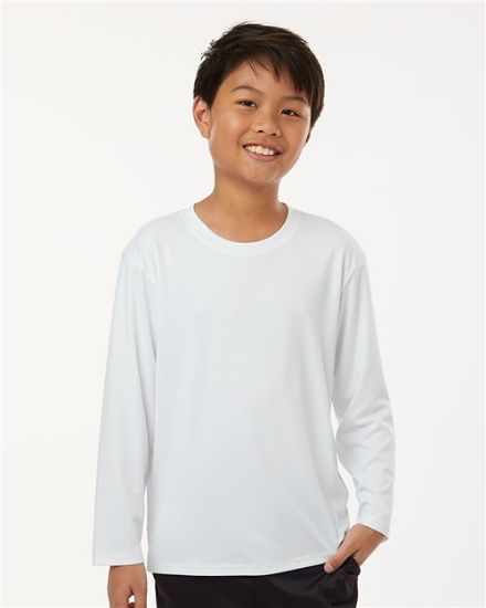 Picture of 48400Y - Youth Pro-Lock Performance Long Sleeve T-Shirt
