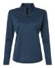 Picture of 4HM70L - Women's Pro-Lock Performance Mélange Quarter-Zip Pullover