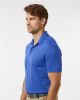 Picture of A704 - Men's Textured Stripe Polo