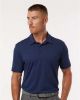 Picture of A704 - Men's Textured Stripe Polo