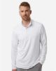 Picture of A708 - Men's Textured Stripe Quarter-Zip Pullover