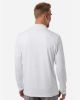 Picture of A708 - Men's Textured Stripe Quarter-Zip Pullover