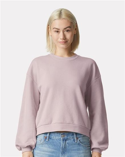 Picture of RF494 - Women's ReFlex Fleece Crewneck Sweatshirt