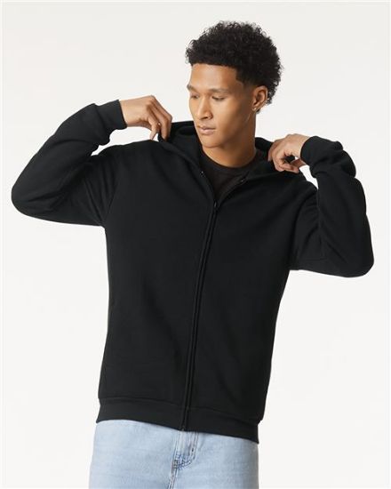 Picture of RF497 - Unisex ReFlex Fleece Full-Zip Hoodie Sweatshirt