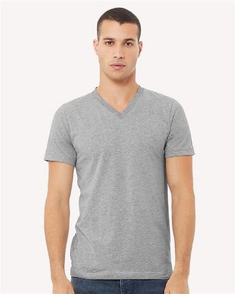 Picture of 3005CVC - Unisex Heather CVC V-Neck Tee
