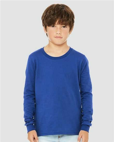 Picture of 3501Y - Youth Jersey Long Sleeve Tee