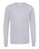 Picture of 3501YCVC - Youth Heather CVC Long Sleeve Tee
