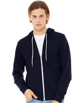 Picture of 3739 - Unisex Sponge Fleece Full-Zip Hoodie Sweatshirt