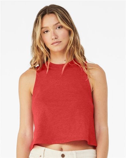 Picture of 6682 - Women's Racerback Crop Tank