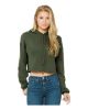 Picture of 7502 - Women's Crop Hoodie Sweatshirt