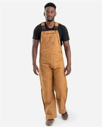Picture of B1067 - Men's Slab Unlined Duck Bib Overall