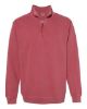 Picture of 1580 - Unisex Garment-Dyed Quarter-Zip Sweatshirt