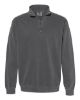 Picture of 1580 - Unisex Garment-Dyed Quarter-Zip Sweatshirt