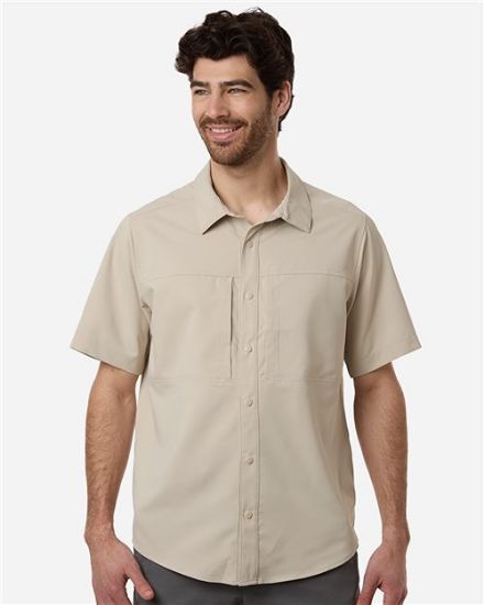 Picture of CE520 - Men's UltraUVP Shoreline Short Sleeve Staff Shirt