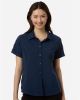 Picture of CE520W - Women's UltraUVP Shoreline Short Sleeve Staff Shirt