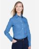 Picture of D620W - Women's Crown Collection® Broadcloth Woven Dress Shirt