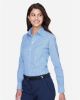 Picture of D640W - Women's Crown Collection® Gingham Check Woven Dress Shirt