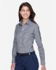 Picture of D640W - Women's Crown Collection® Gingham Check Woven Dress Shirt