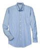 Picture of D645 - Men's Crown Collection® Banker Stripe Woven Dress Shirt
