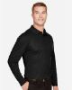 Picture of DG20L - Men's CrownLux Performance® Plaited Long Sleeve Polo