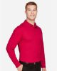 Picture of DG20L - Men's CrownLux Performance® Plaited Long Sleeve Polo