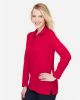 Picture of DG20LW - Women's CrownLux Performance® Plaited Long Sleeve Polo